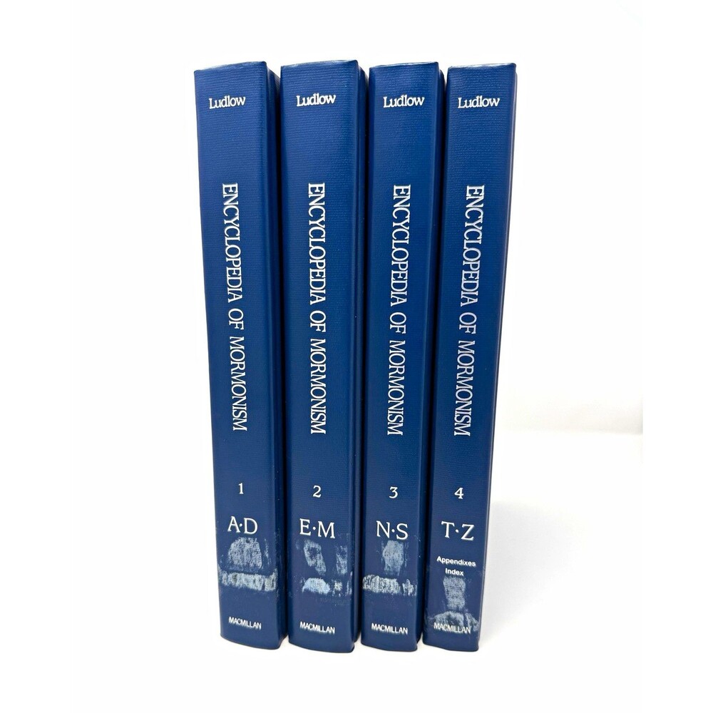 Ludlow Encyclopedia of Mormonism 4-Volume Hardcover Set, Ex-Library